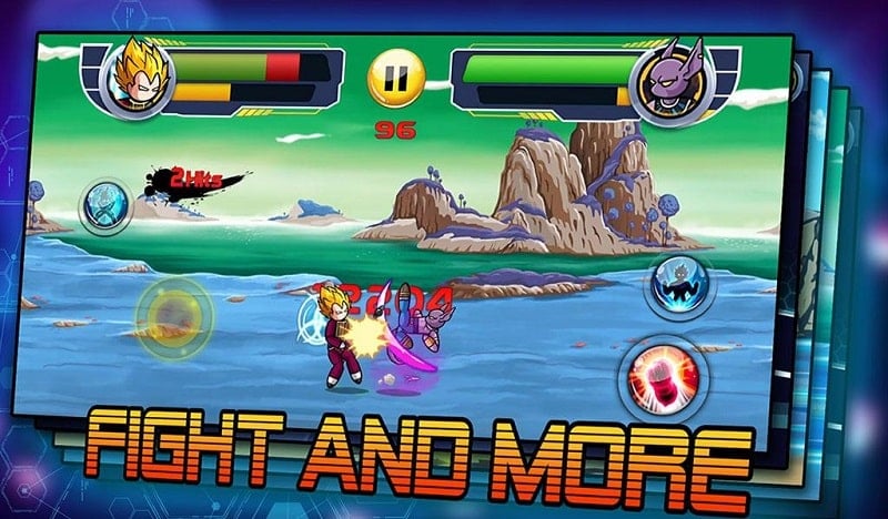 Stickman Warriors Dragon Legend Super Battle Fight  Screenshot 3