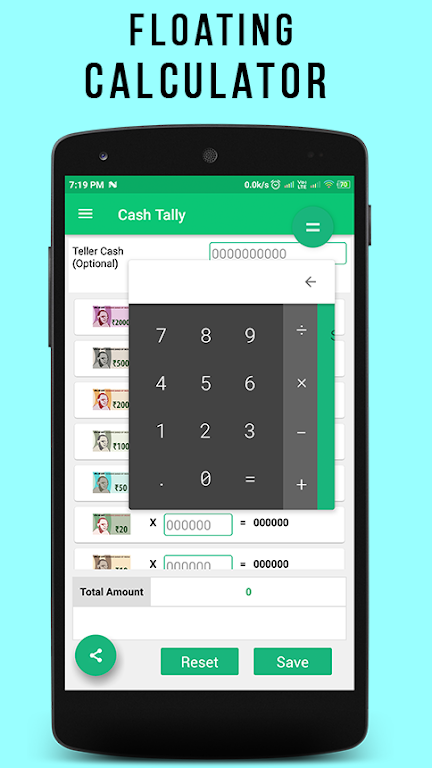 Cash Tally - Bank Note Counter  Screenshot 3