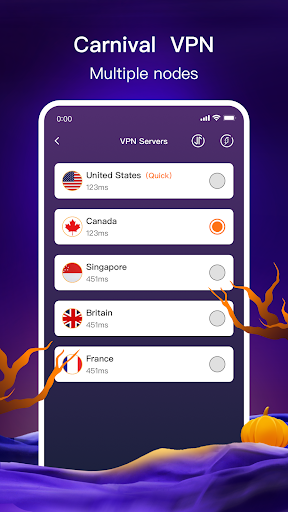 Carnival Fast VPN - Safe Proxy  Screenshot 1