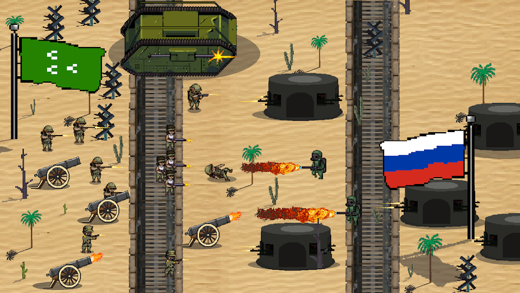 World War Battle 1917: Pixel Mod  Screenshot 2