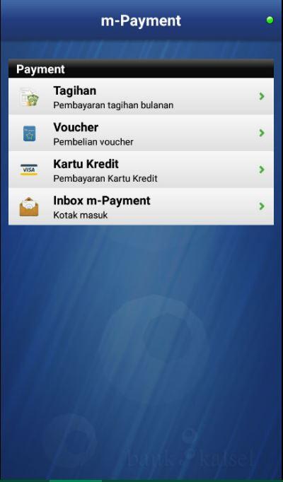 Mobile Banking Bank Kalsel  Screenshot 2