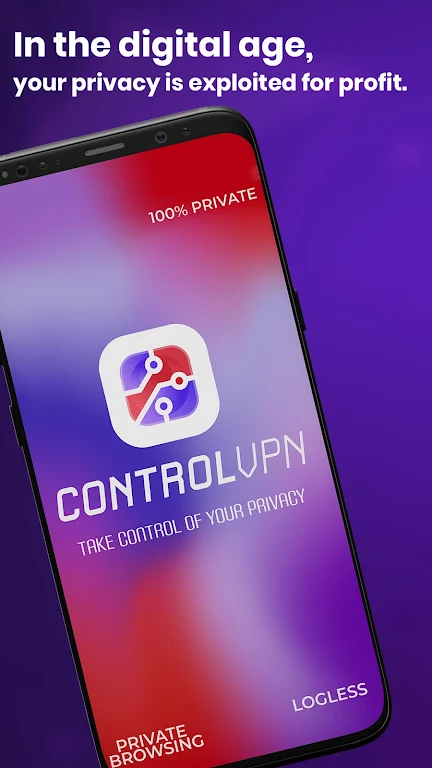 ControlVPN: 100% Private  Screenshot 1