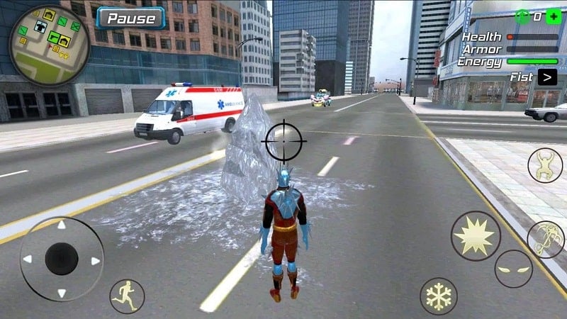 Snow Storm Superhero  Screenshot 3