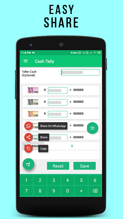 Cash Tally - Bank Note Counter  Screenshot 4