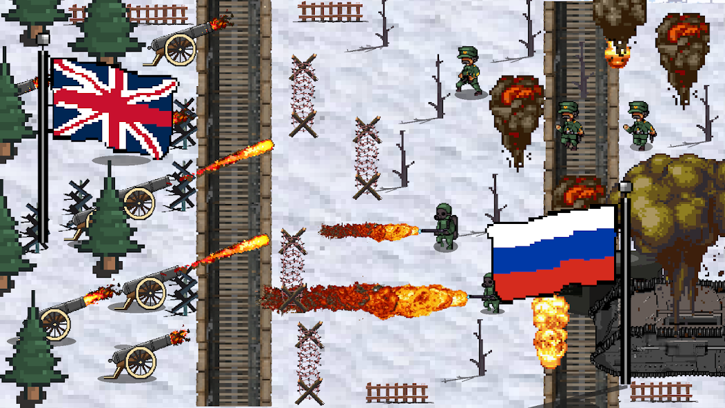 World War Battle 1917: Pixel Mod  Screenshot 1