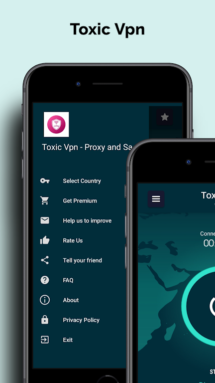 Toxic Vpn - Proxy and Safe Vpn  Screenshot 1