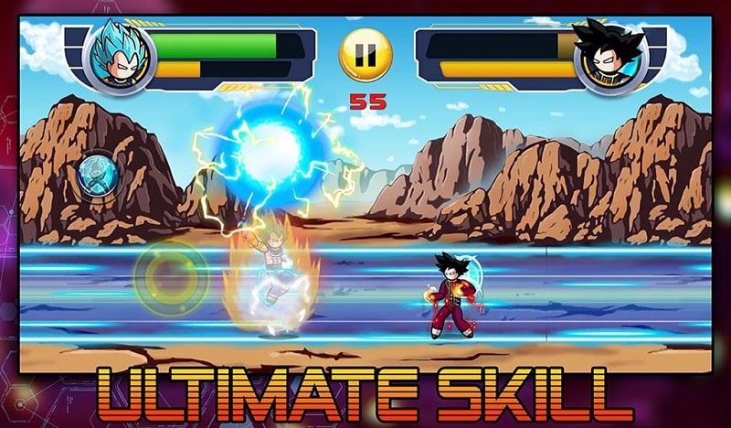 Stickman Warriors Dragon Legend Super Battle Fight  Screenshot 2