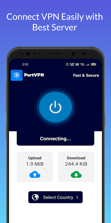 PortVPN Fast & Secure VPN  Screenshot 3