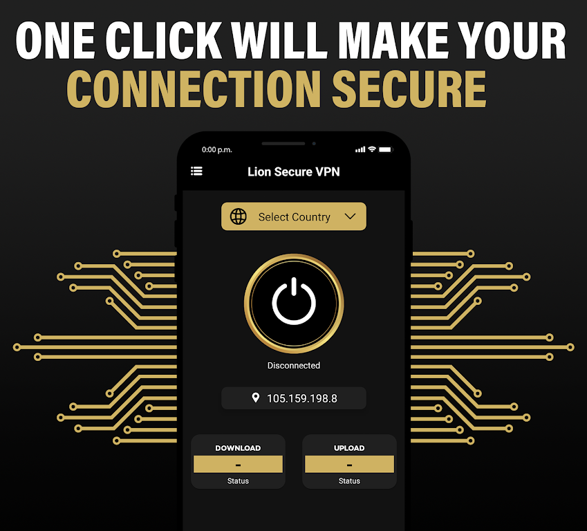 Lion Secure VPN  Screenshot 1