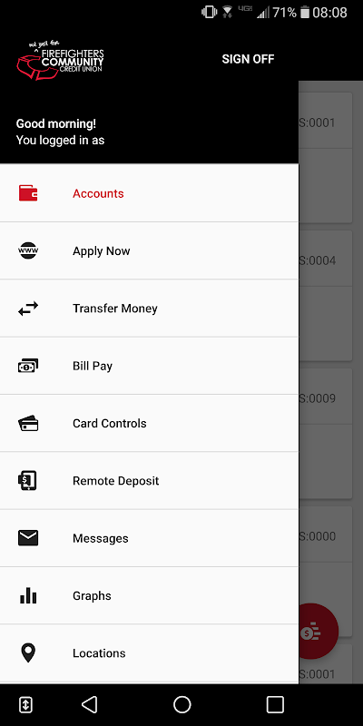 FFCCU Mobile Banking  Screenshot 3