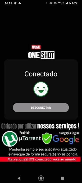 ONE SHOT VPN  Screenshot 3