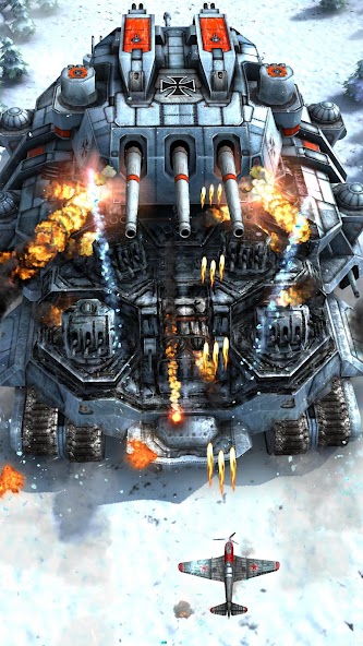 AirAttack 2 - Airplane Shooter Mod  Screenshot 2