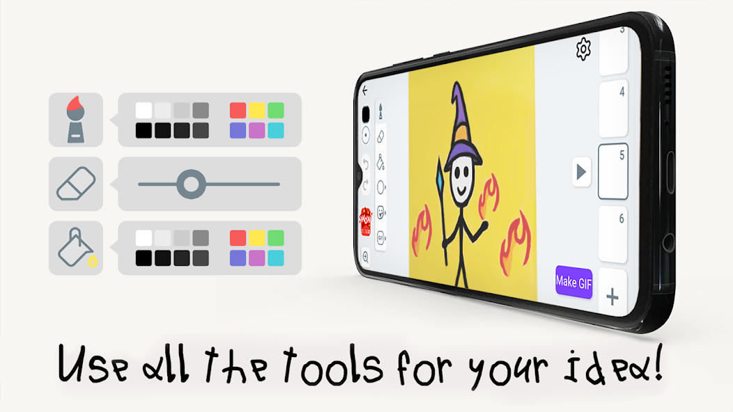 Stickman: draw animation maker Mod  Screenshot 3