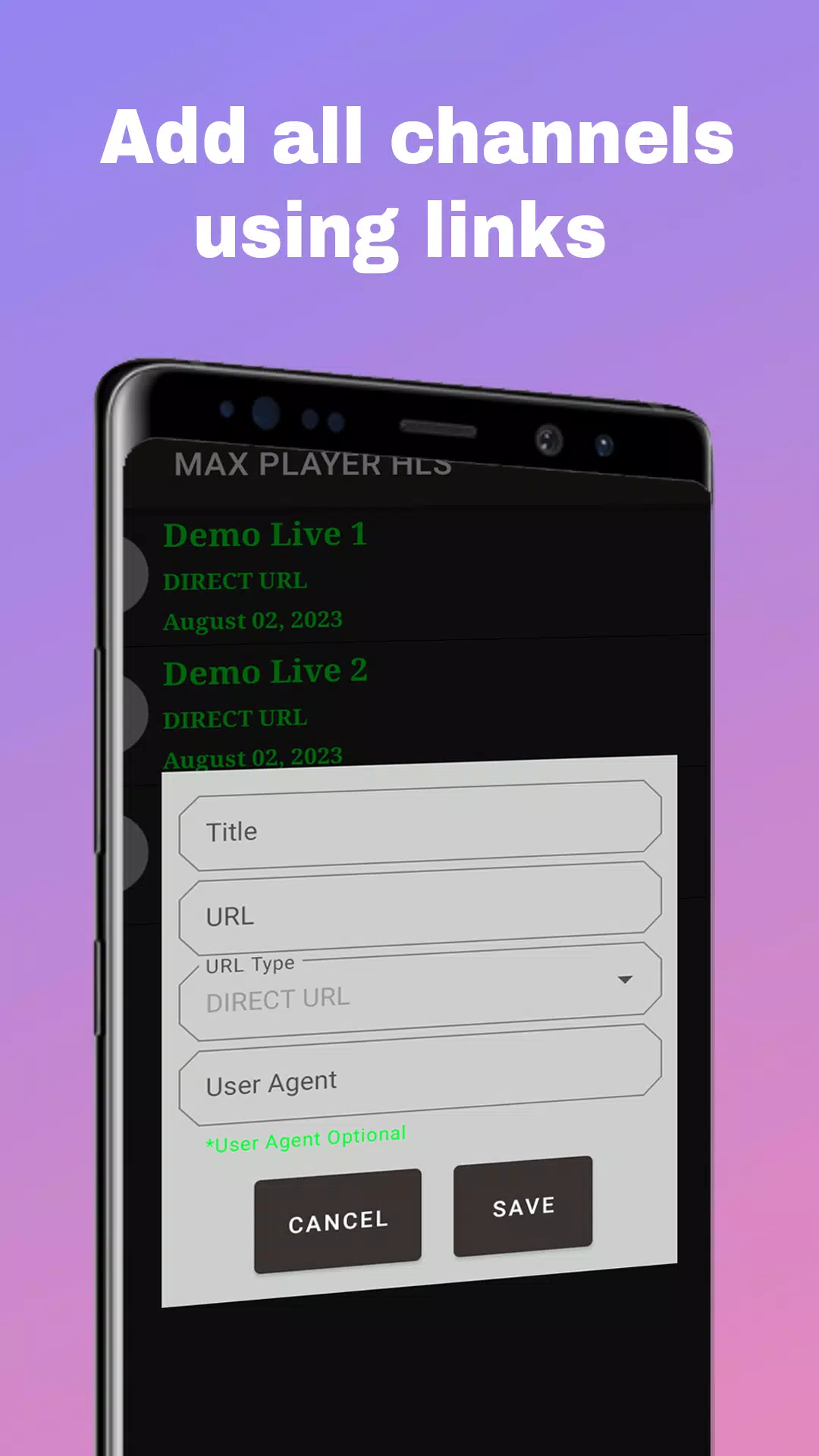 MAX Player - Video URL Player Mod  Screenshot 3