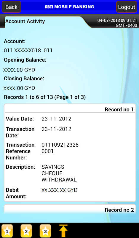 GBTI BANK  Screenshot 1