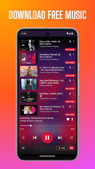 MP3 Downloader - Music Player Mod  Screenshot 1