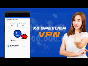 X8 SPEEDER - VPN  Screenshot 1