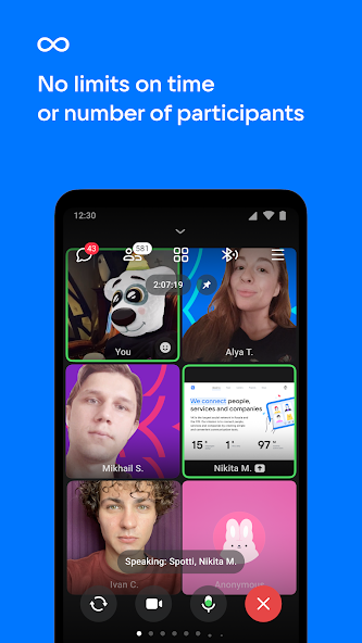 VK Calls: video calls and chat Mod  Screenshot 1