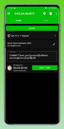 24clan Inject SSH/SLOWDNS VPN  Screenshot 2