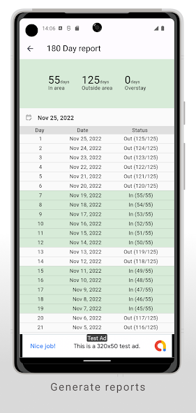 Schengen Calculator Mod  Screenshot 4