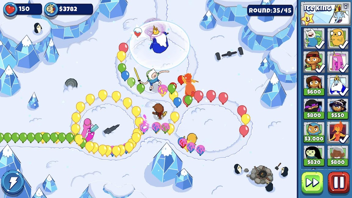 Bloons Adventure Time TD  Screenshot 1