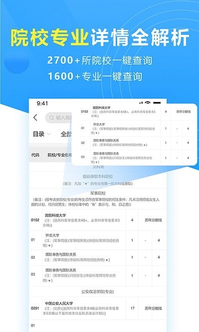 志愿填报专家 Screenshot 1