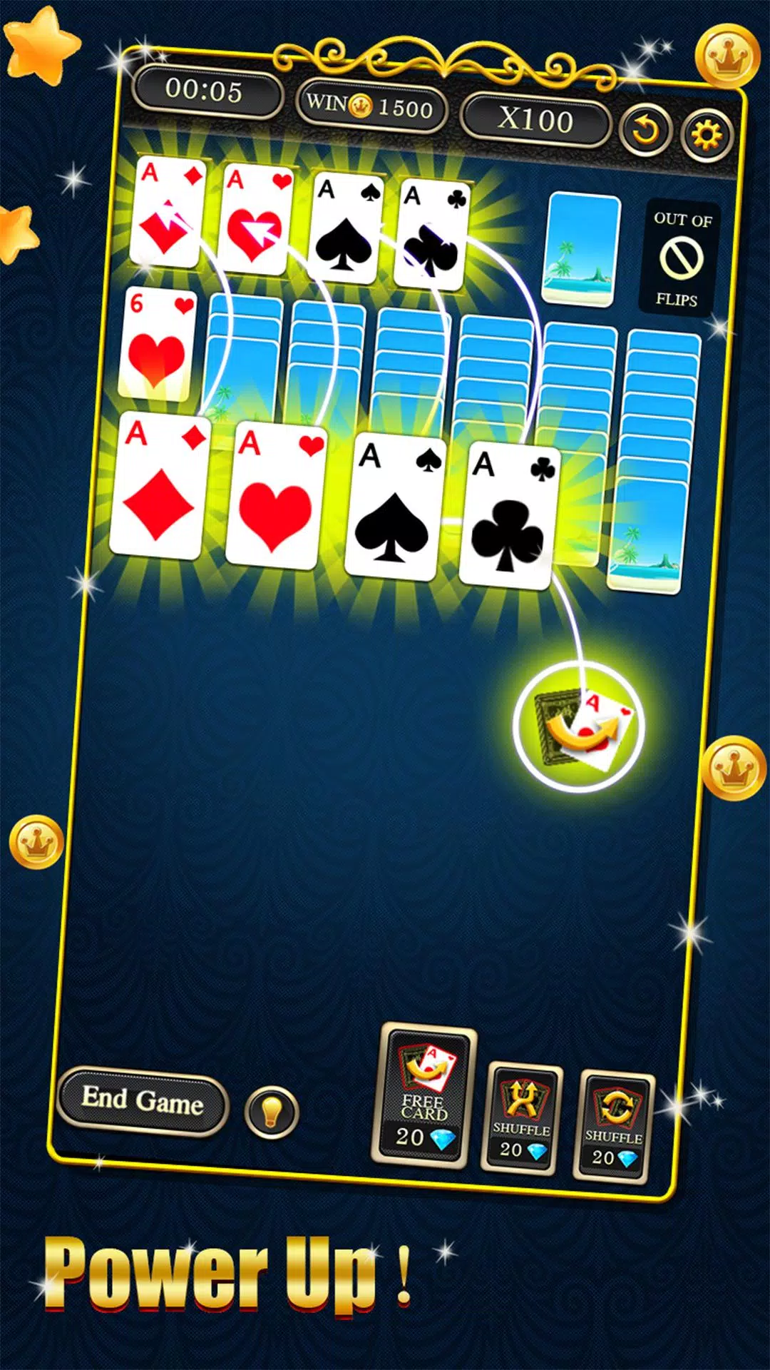 Vegas Solitaire : Royal  Screenshot 2