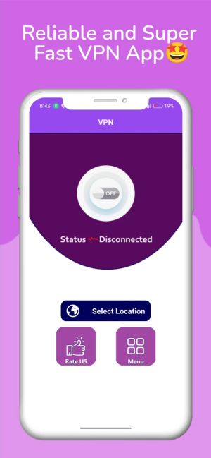 Vast VPN - Free & Privacy  Screenshot 1