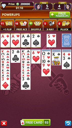 SOLITAIRE CARD GAMES FREE!  Screenshot 2