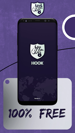 Hook VPN - SECURE  Screenshot 1