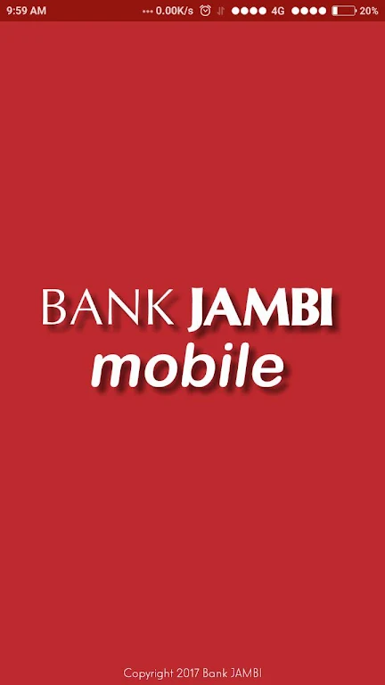 Bank Jambi Mobile  Screenshot 1