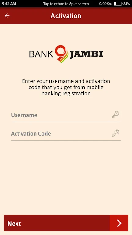 Bank Jambi Mobile  Screenshot 2