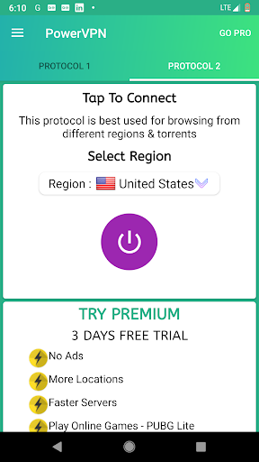 Power VPN Free VPN  Screenshot 1