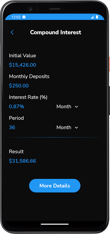 Compound Interest - Icalc  Screenshot 3