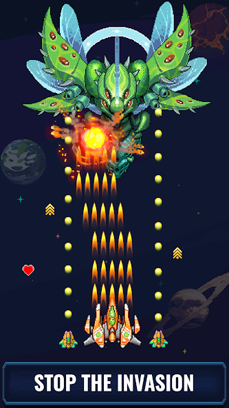 Galaxia Invader: Alien Shooter Mod  Screenshot 3