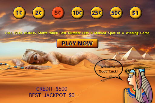 Cleopatra Keno - Pharoahs Bonus  Screenshot 2