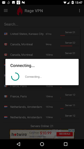 RageVPN - Privacy Protection & Proxy for Free  Screenshot 2
