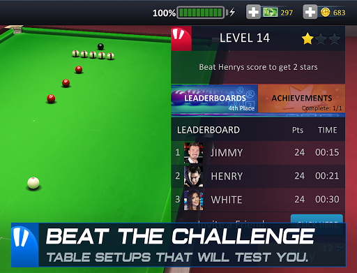 Snooker Stars  Screenshot 2