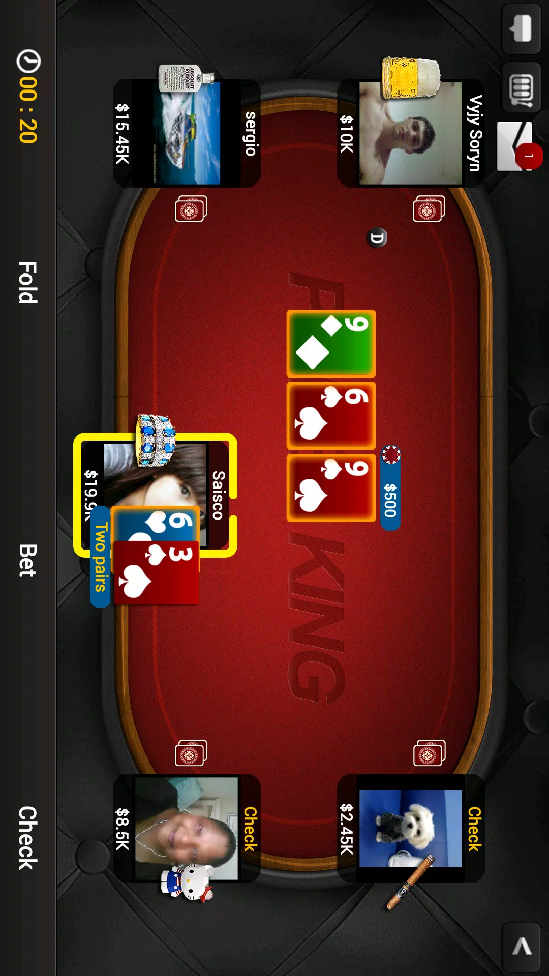 Texas Holdem Poker-Poker KinG  Screenshot 1