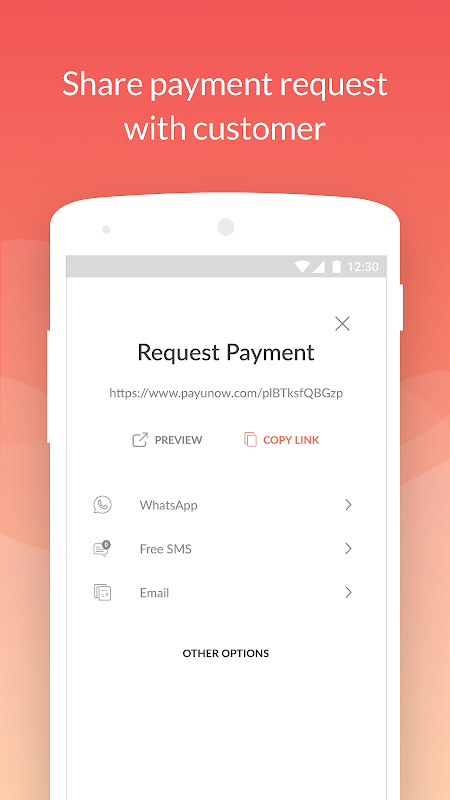 PayUnow: Accept Payments From Customers In Bank  Screenshot 2