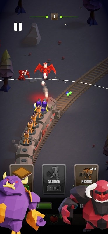 Train Defense: Merge N Fight  Screenshot 3