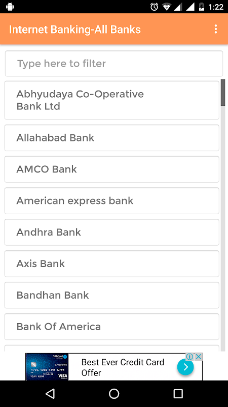 Internet Banking-All Banks  Screenshot 4