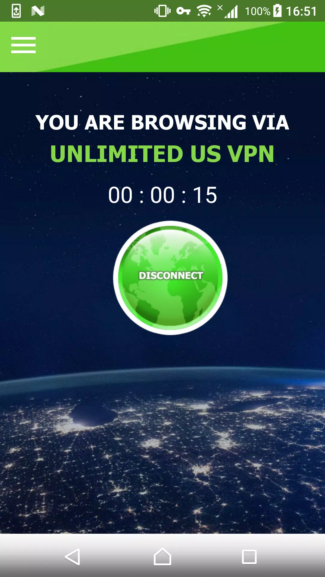 Unlimited US VPN - Secure, free & Unlimited  Screenshot 1