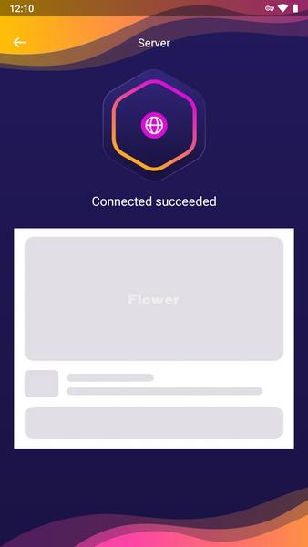 Flower VPN - Fast Proxy Master  Screenshot 1