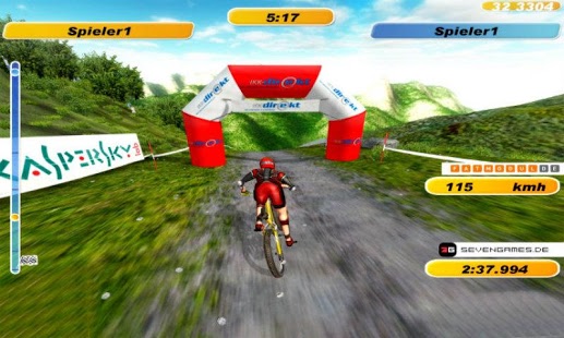 Downhill Bike Game  Screenshot 1