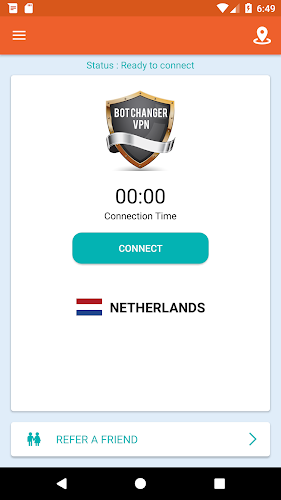 Bot Changer VPN - Free VPN Proxy & Wi-Fi Security  Screenshot 2