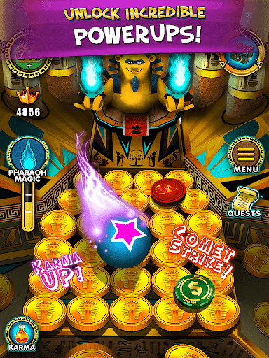 Pharaoh Gold Coin Party Dozer  Screenshot 4