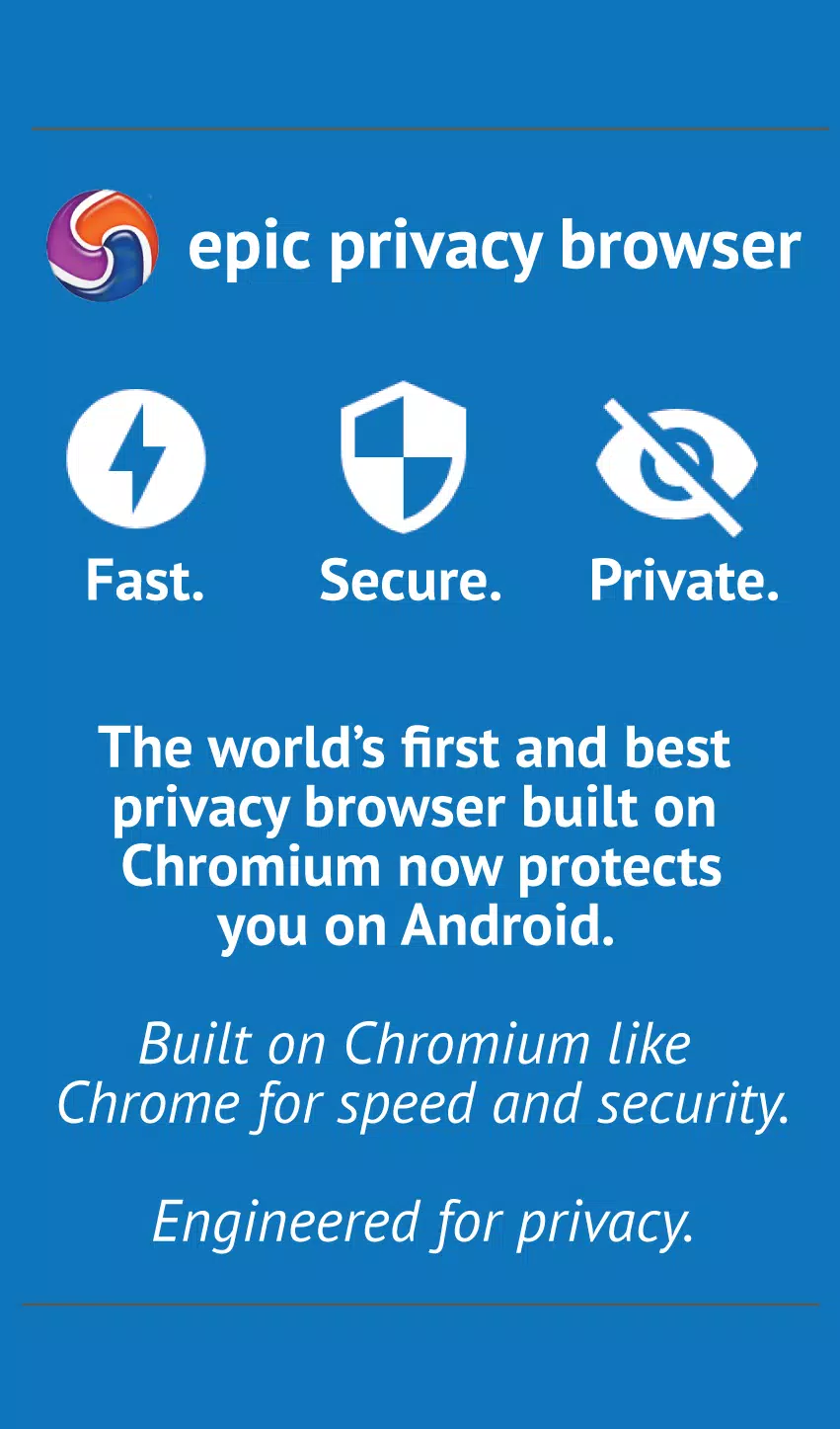 Epic Privacy Browser with AdBlock, Vault, Free VPN  Screenshot 3