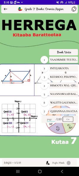 Grade 7 Oromia: New Curriculum Mod  Screenshot 3