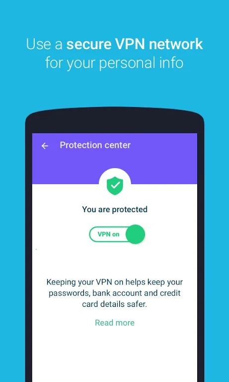 Protect Free VPN+Data Manager  Screenshot 1